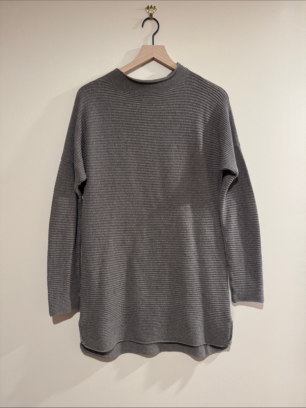 Project Knit Tunic Sweater Size M